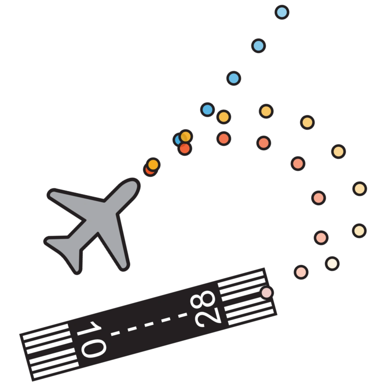 ASCENT: Transformer-Based Aircraft Trajectory Prediction in Non-Towered Terminal Airspace